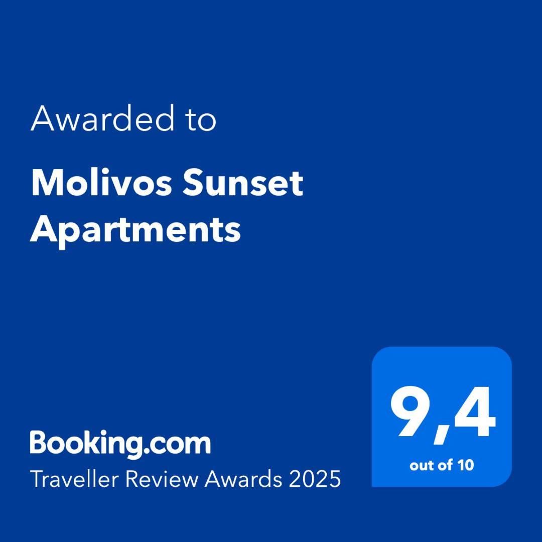 Molivos Sunset Apartments Mythimna Exterior foto